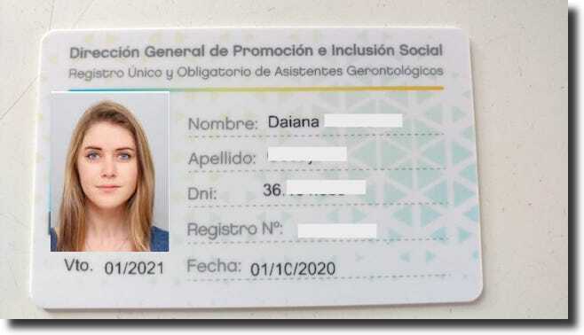 credencial frente